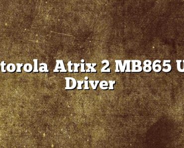 Motorola Atrix 2 MB865 USB Driver