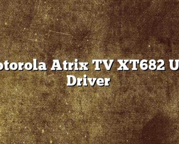 Motorola Atrix TV XT682 USB Driver