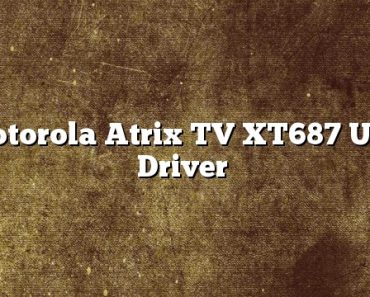 Motorola Atrix TV XT687 USB Driver