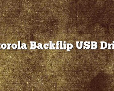 Motorola Backflip USB Driver