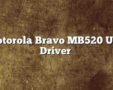 Motorola Bravo MB520 USB Driver