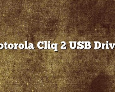 Motorola Cliq 2 USB Driver