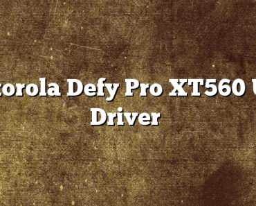 Motorola Defy Pro XT560 USB Driver