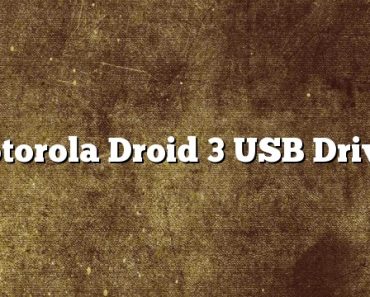 Motorola Droid 3 USB Driver