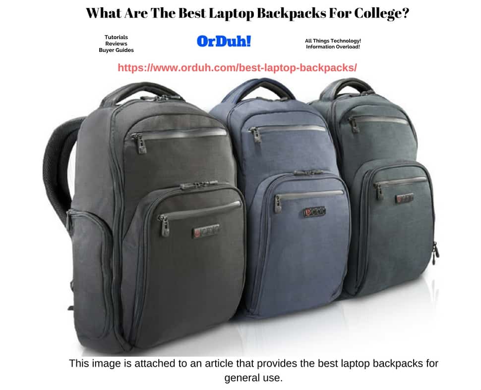 best tech backpack 2016