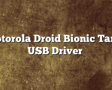 Motorola Droid Bionic Targa USB Driver