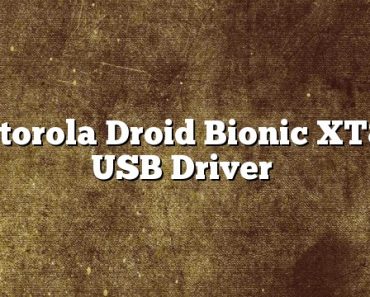 Motorola Droid Bionic XT865 USB Driver