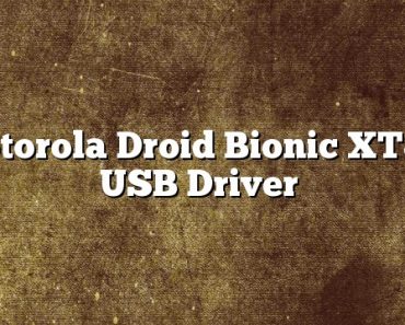 Motorola Droid Bionic XT875 USB Driver