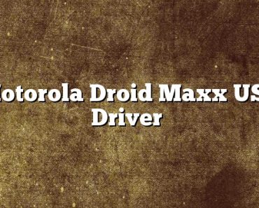 Motorola Droid Maxx USB Driver