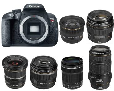 Canon-EOS-700D-Rebel-T5i-Recommended-lenses-best canon T5i lenses