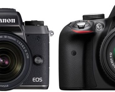 Canon M5 vs Nikon D3300