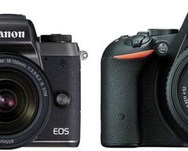 Canon M5 vs Nikon D5500