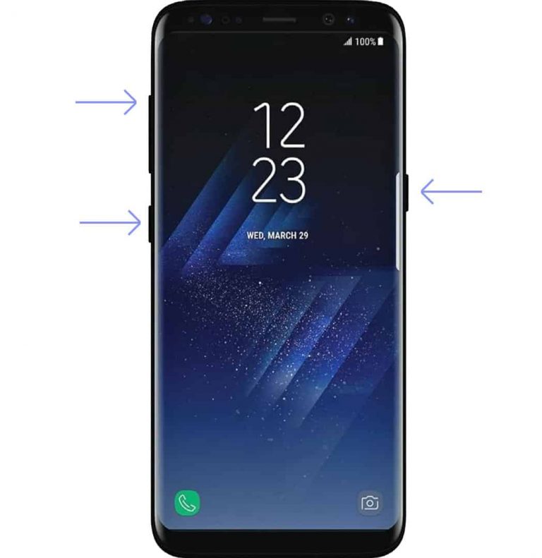 s8 recovery mode