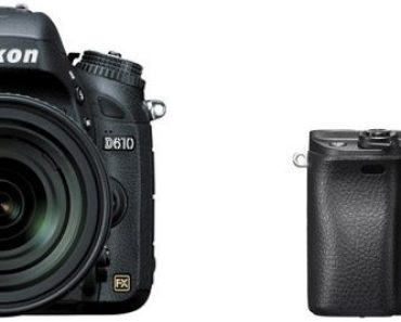 Nikon D610 vs Sony A6300 – Comparison