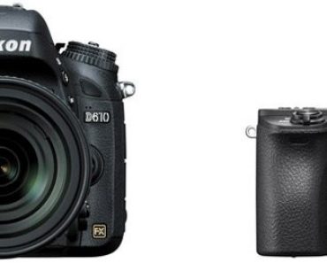 Nikon D610 vs Sony A6500 – Comparison