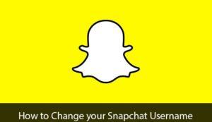 changing snapchat username