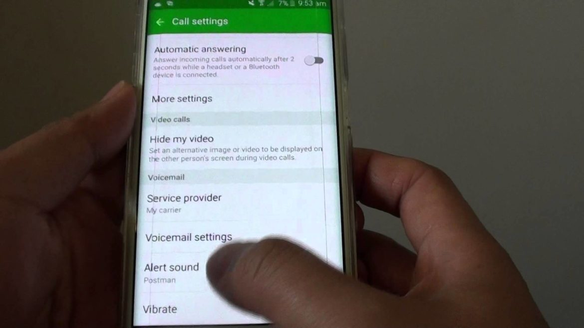 How To Set Up Voicemail On Samsung Galaxy S6 W Video Walkthrough