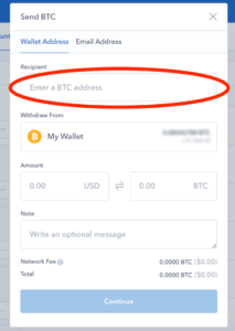 coinbase to binance transfer fee