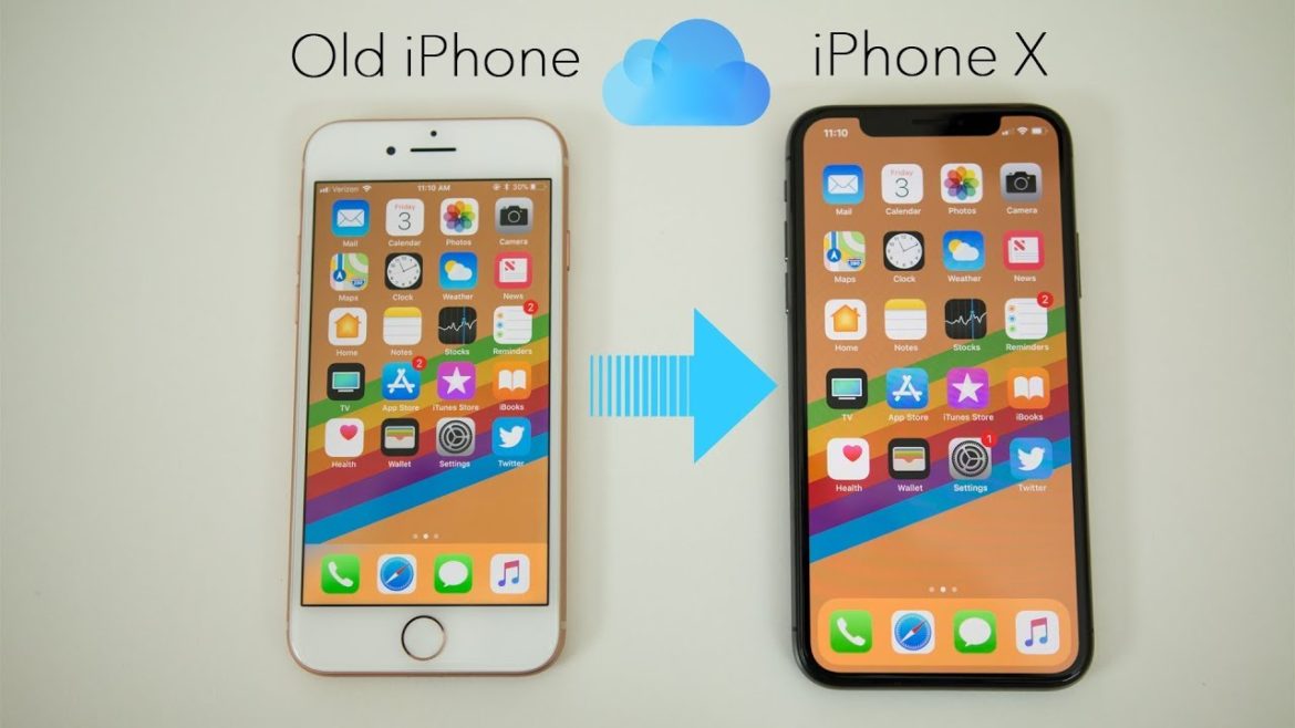 How To Transfer Data From Old IPhone To New IPhone X