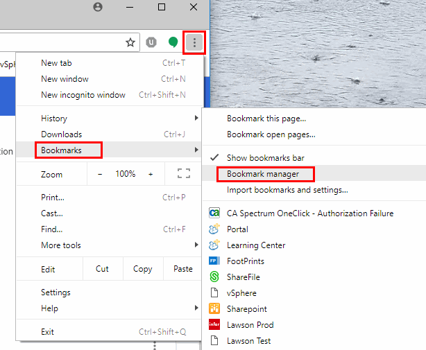 how to create a bookmark folder for chrome on desktop