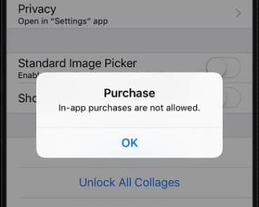 Fix in-app purchases are not allowed on iPhone and iPad