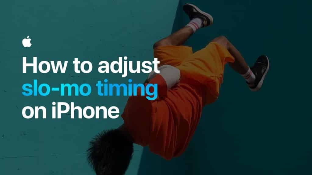 How To Adjust Slo-Mo Timing On iPhone