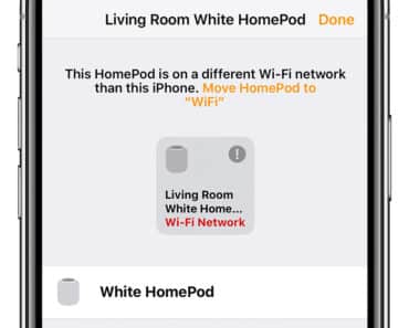 How To Change HomePod WiFi Network