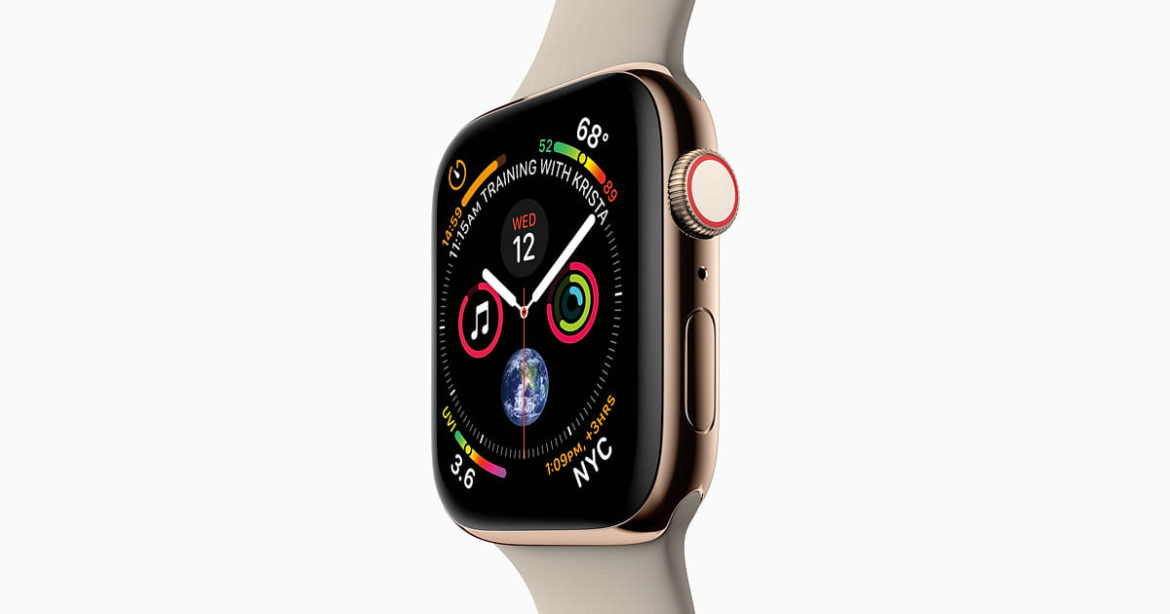 apple watch shows red exclamation mark