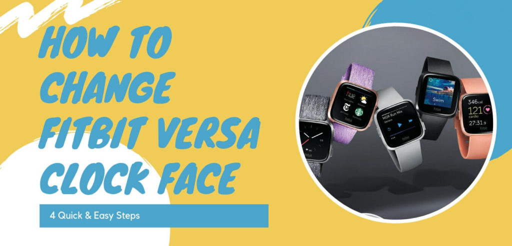 how to change versa clock face